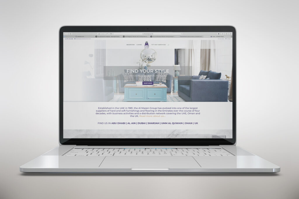 Al Mazen Group Website