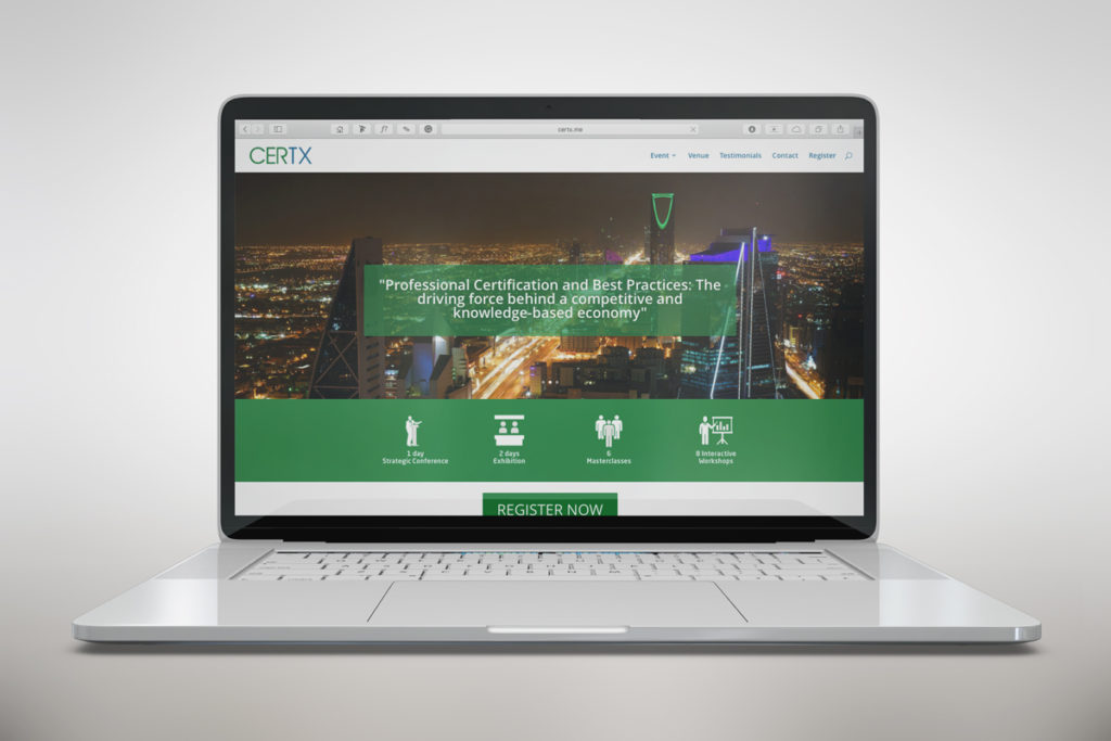 CERTX Conference and Exhibition 2018 website