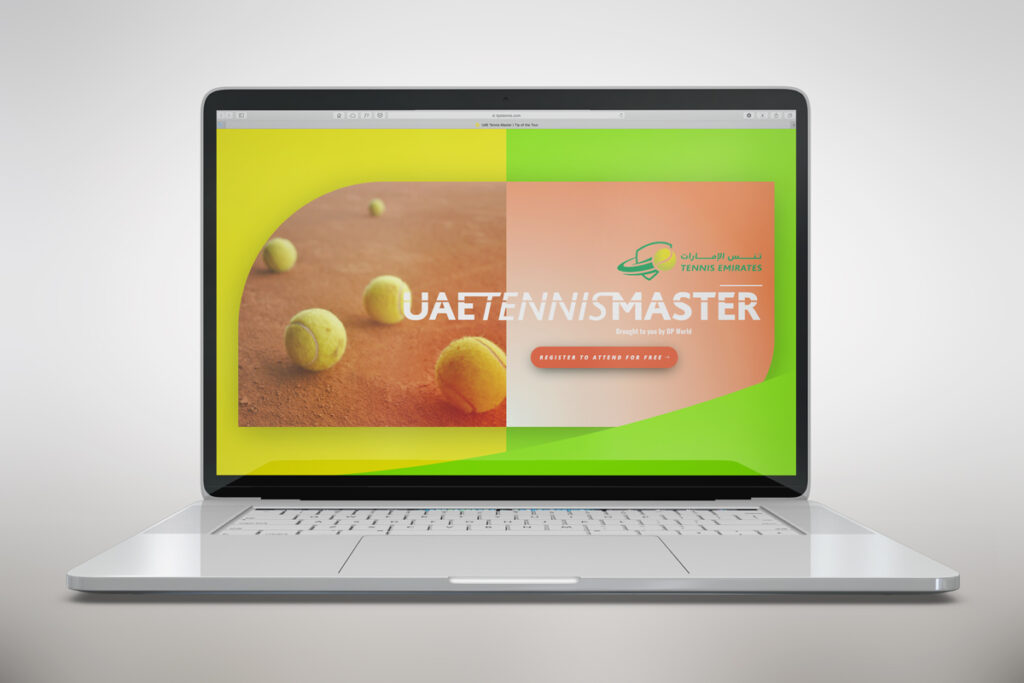 UAE Tennis Masters Website