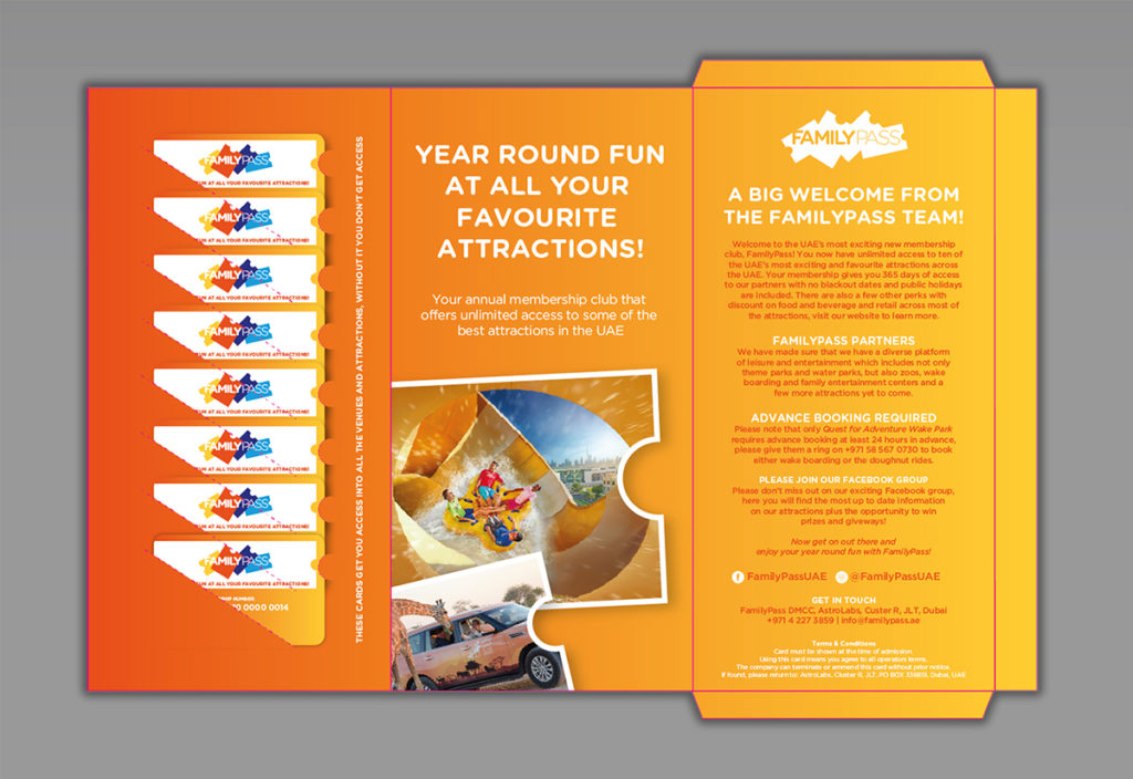 FamilyPass Marketing Envelope