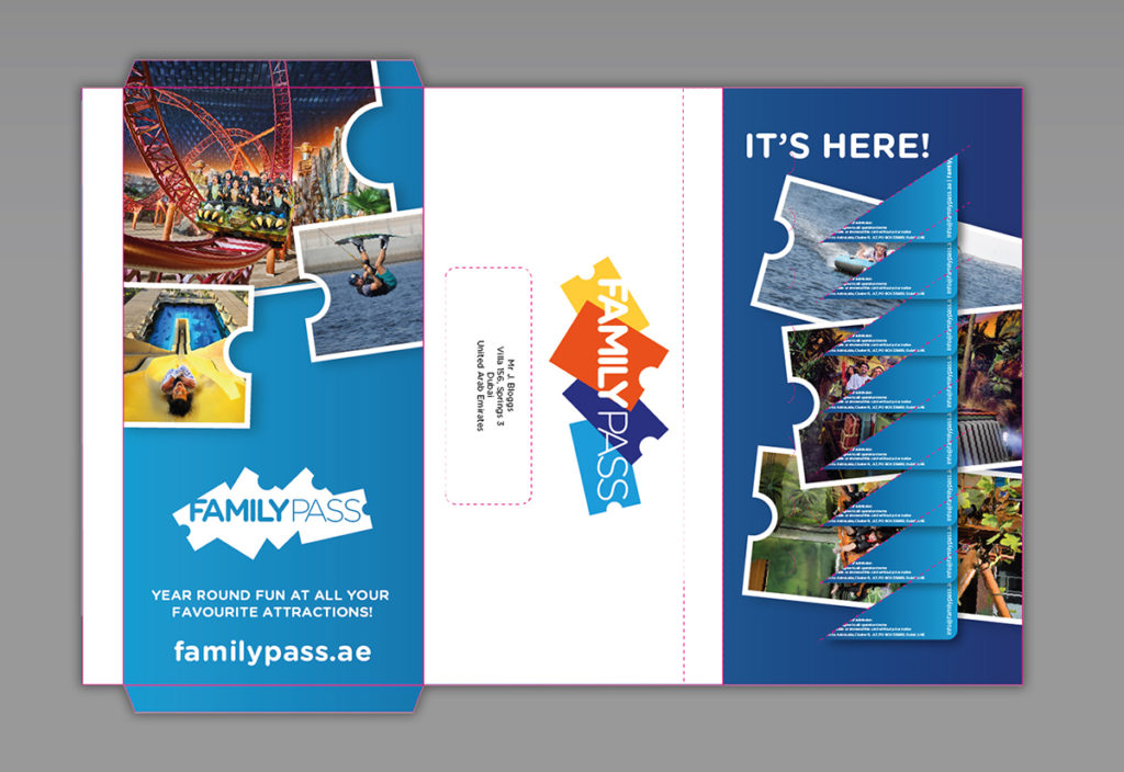 FamilyPass Marketing Envelope